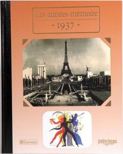 Le Livre "Les années mémoire 1937"