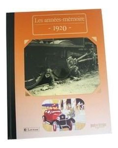 Le Livre "Les années mémoire 1920"