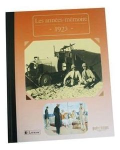 Le Livre "Les années mémoire 1923"