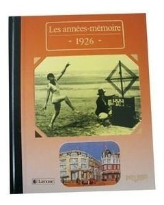 Le Livre "Les années mémoire 1926"