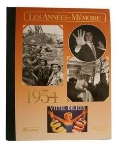 Le Livre "Les années mémoire 1954"