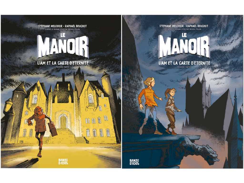 Pack BD Le Manoir - Tomes 1 et 2