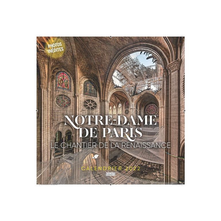 Calendrier Notre-Dame de Paris 2022