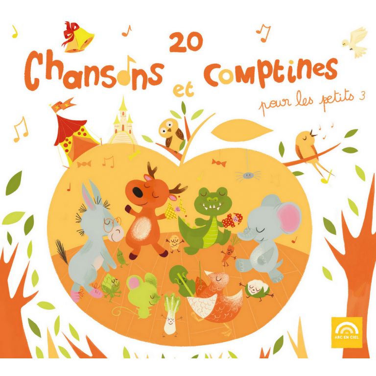 CD 20 Chansons et comptines pour les petits vol 3