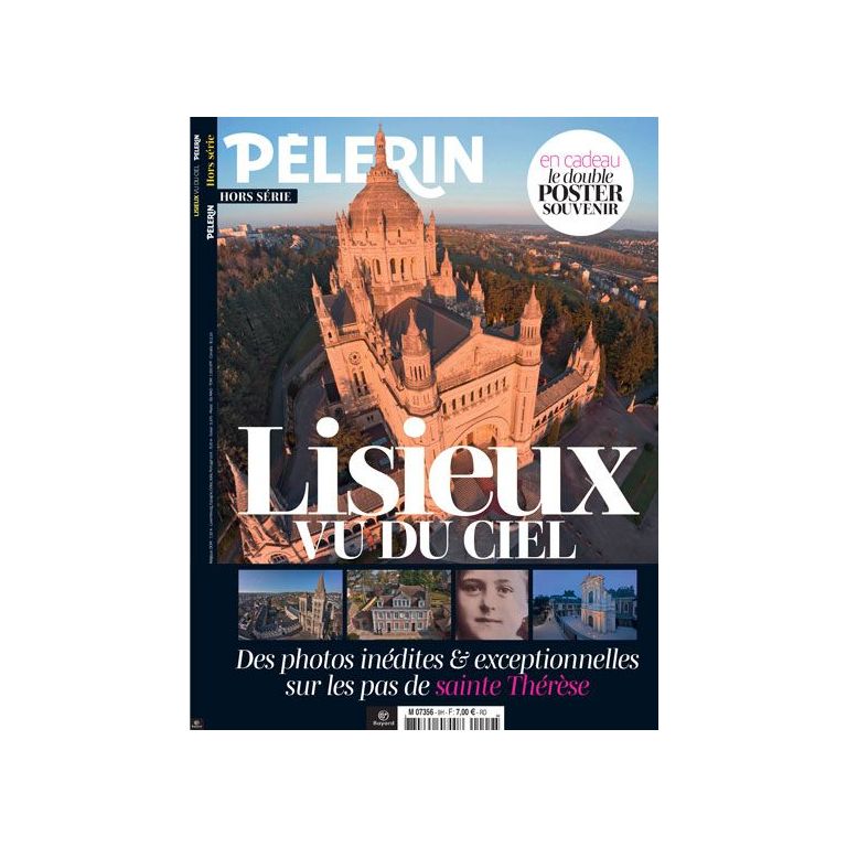 Lisieux- la cathédrale vue du ciel