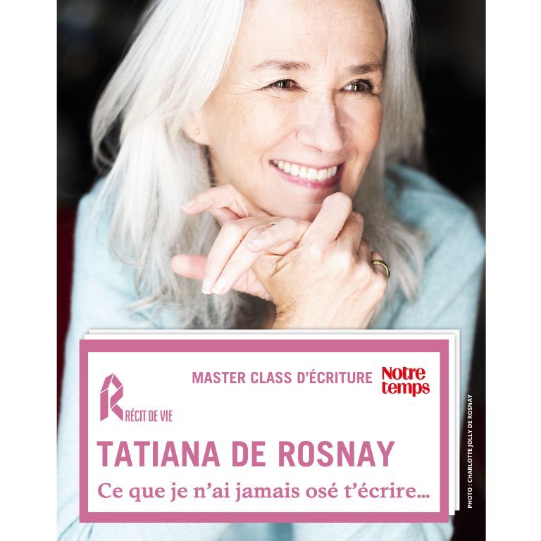 Master class d'écriture avec Tatiana de Rosnay : 