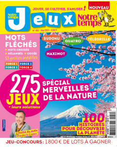 Abonnement Notre Temps Jeux
