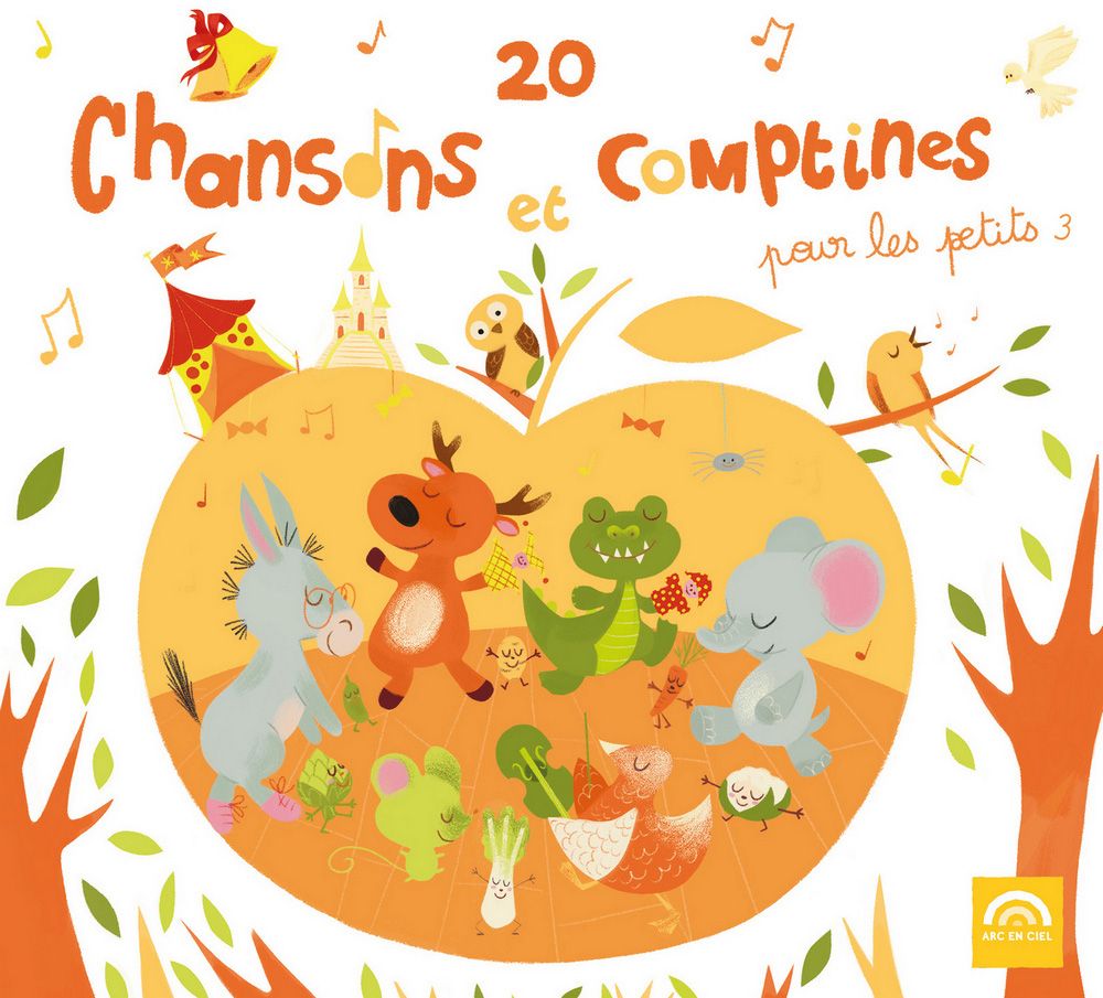 Les comptines des maternelles - Coffret 3 CD : CD album en Disque